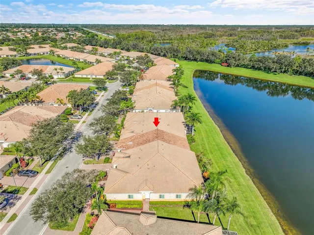 a view of lake and mountain
