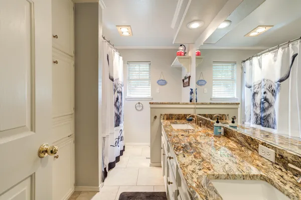 a view of a park with tree s