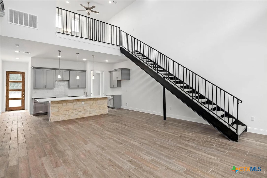 155 North Rip Ford Road, Unit B Spring Branch, TX 78070 - Photo 6 of 17 a view of an entryway with wooden floor