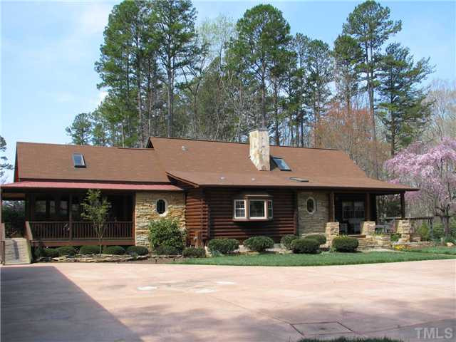1305 Bill Poole Road Rougemont, NC 27572 - Photo 2 of 24 Gorgeous stonework, home has 2.42 acres!. Exterior Front