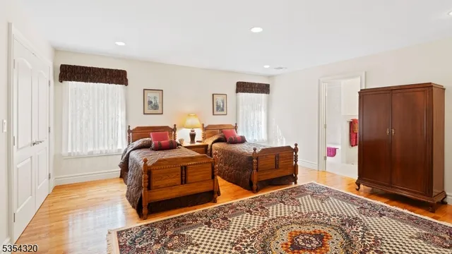 a bed room with bed and a couch