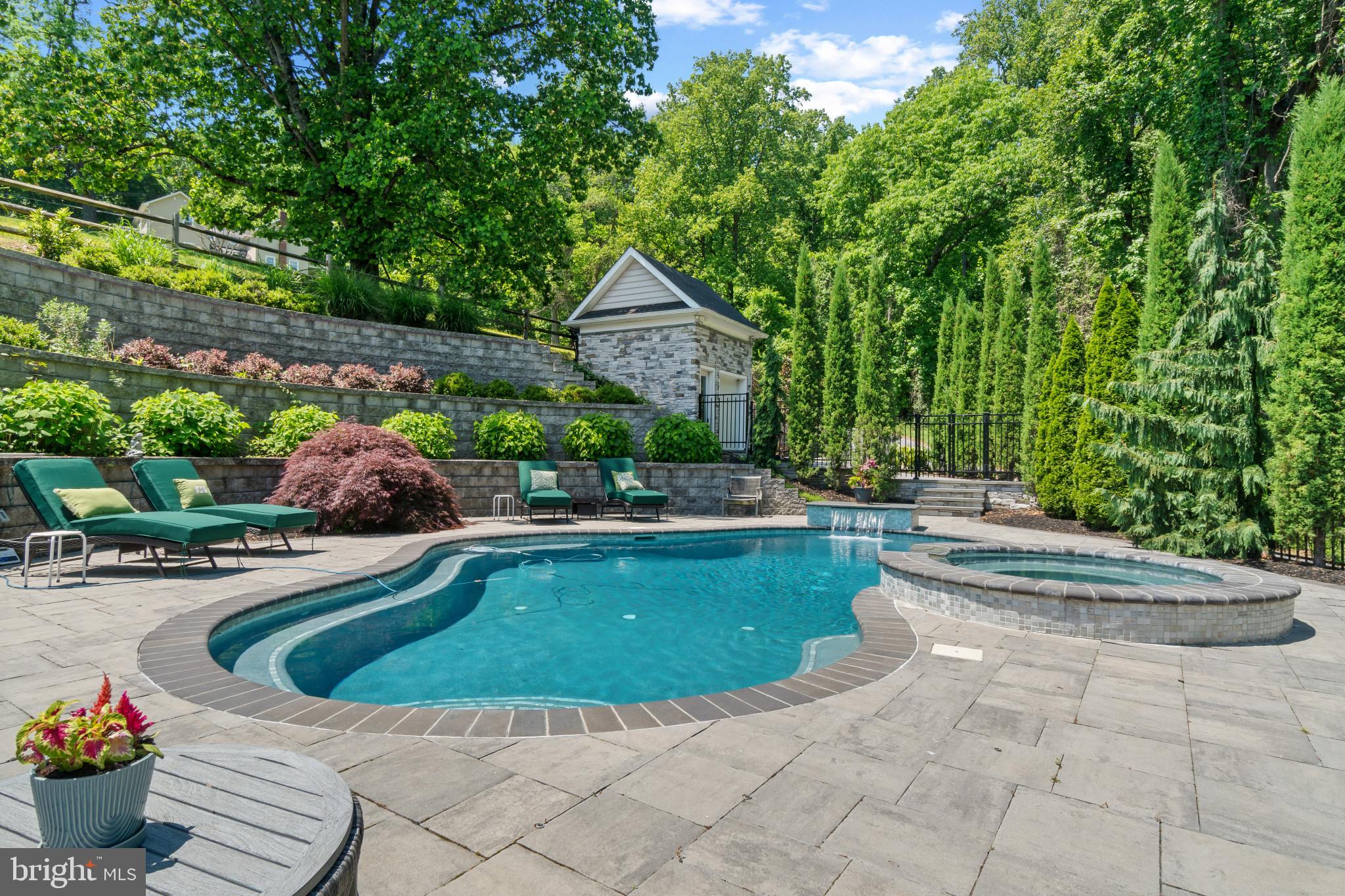 10907 Hollow Road Cockeysville, MD 21030 - Photo 47 of 57 a view of a swimming pool with back yard