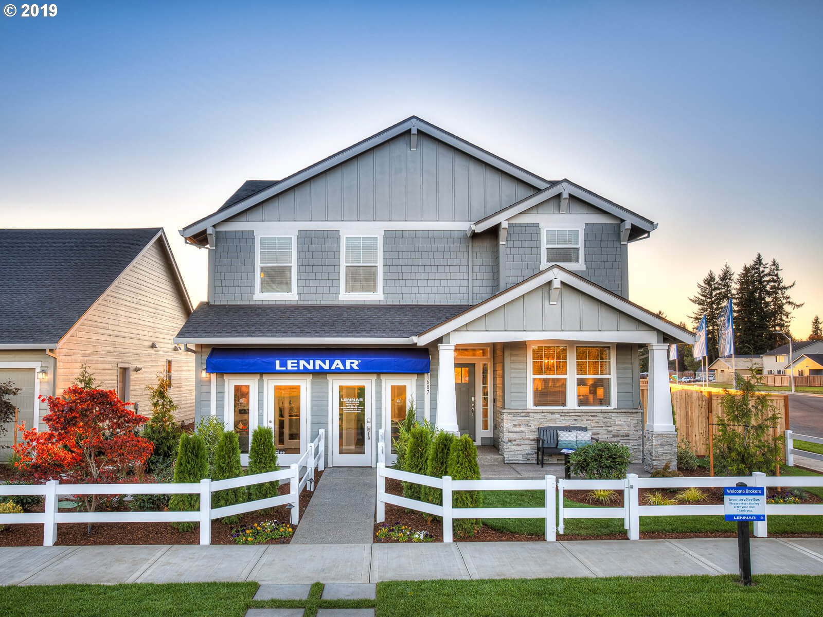3705 South 40th Place Ridgefield, WA 98642 - Photo 17 of 18 a front view of a house with a yard