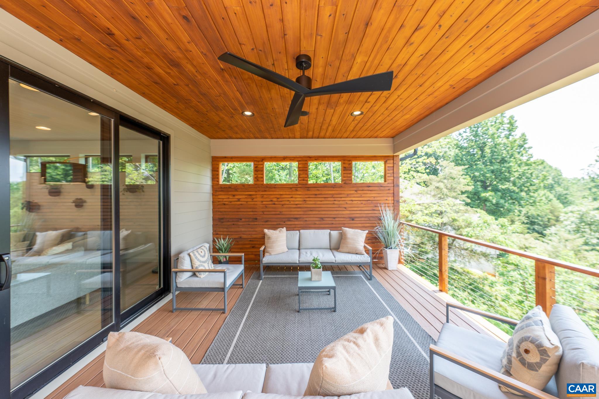 809 Gilliams Mountain Road Charlottesville, VA 22903 - Photo 18 of 68 a outdoor living space with furniture and garden view