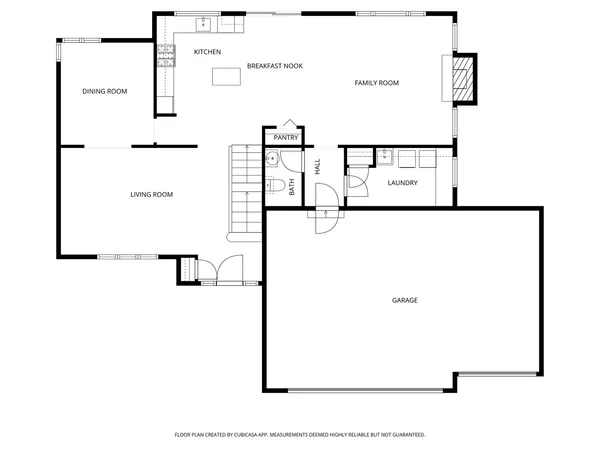 a picture of a floor plan