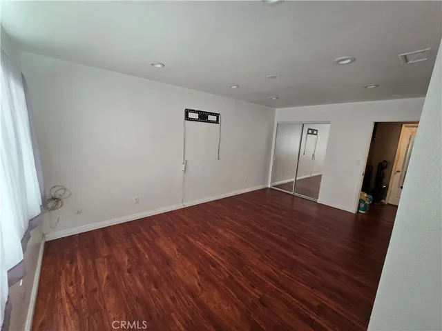 a room with a washer and dryer