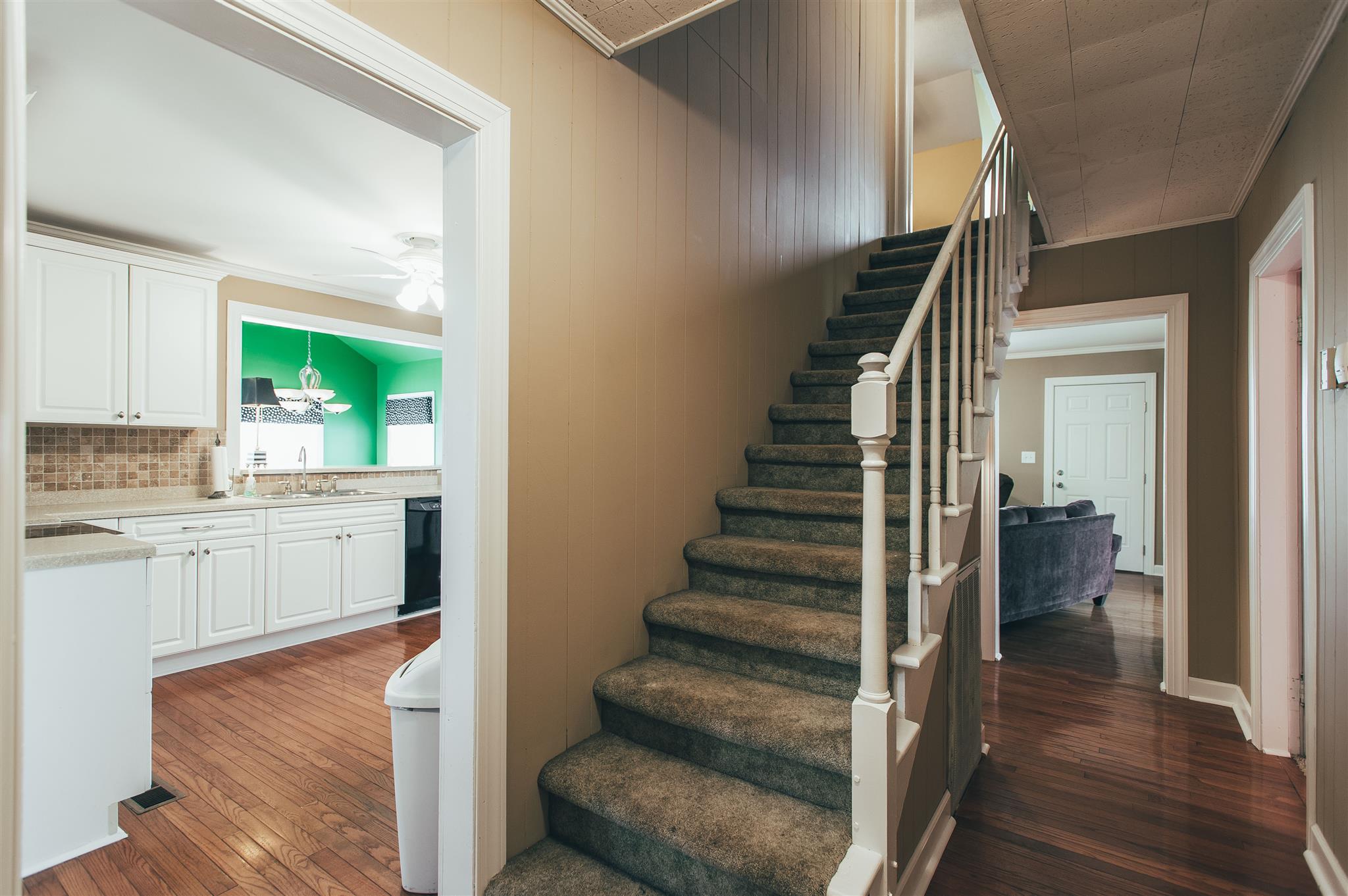 498 Canoe Branch Road Castalian Springs, TN 37031 - Photo 6 of 30 a view of entryway and hall with wooden floor