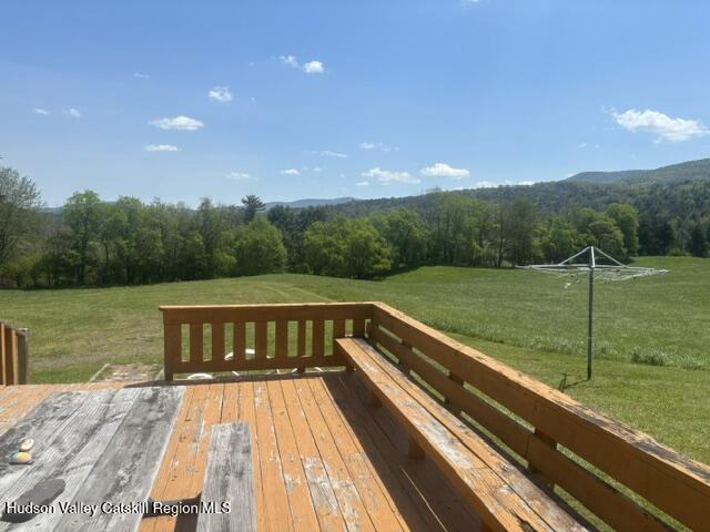 119 South Mountain Road Gilboa, NY 12076 - Photo 8 of 24 a view of a balcony with yard