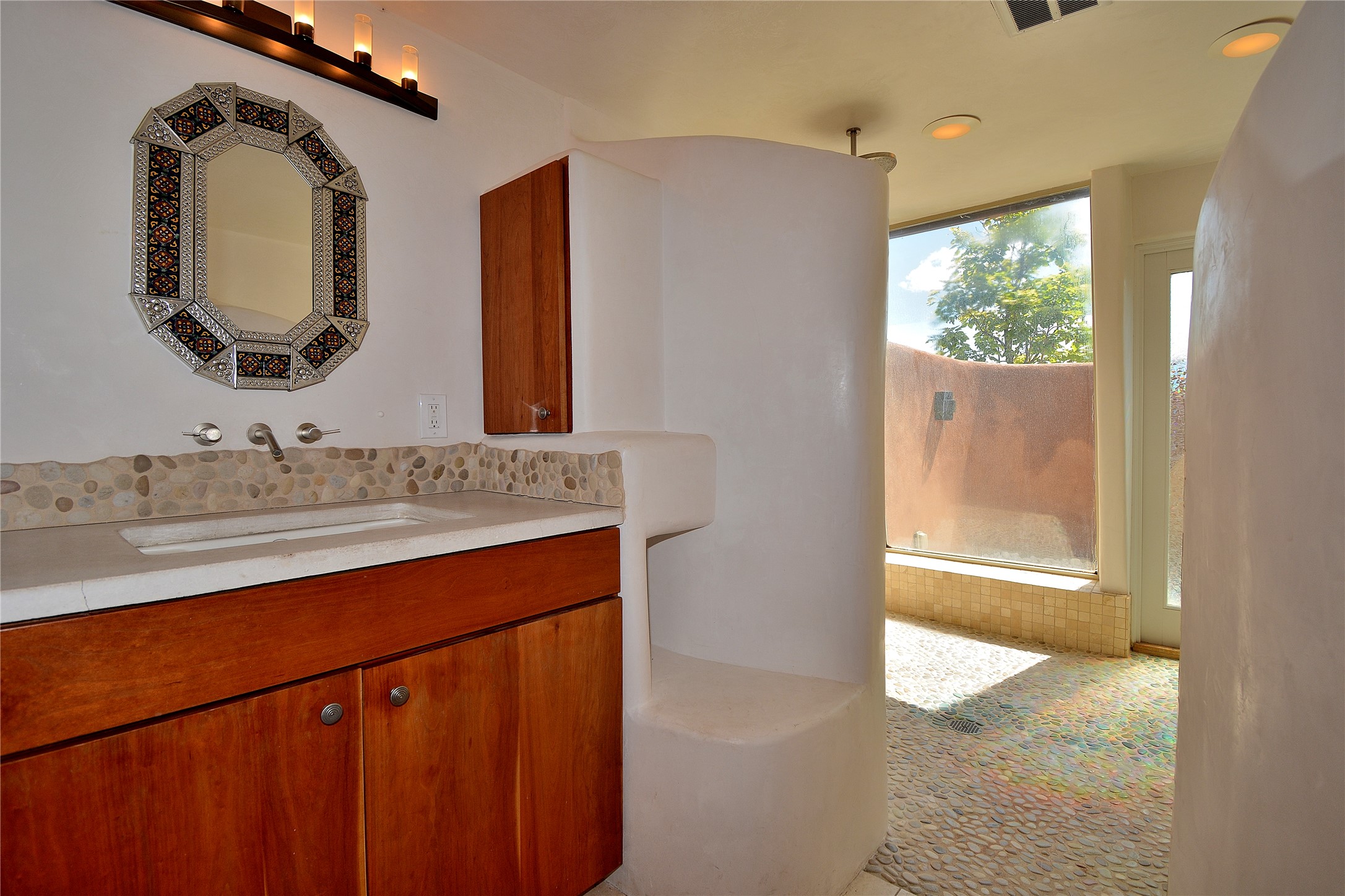 904 Bishops Lodge Road Santa Fe, NM 87501 - Photo 26 of 51 Downstairs guest bath