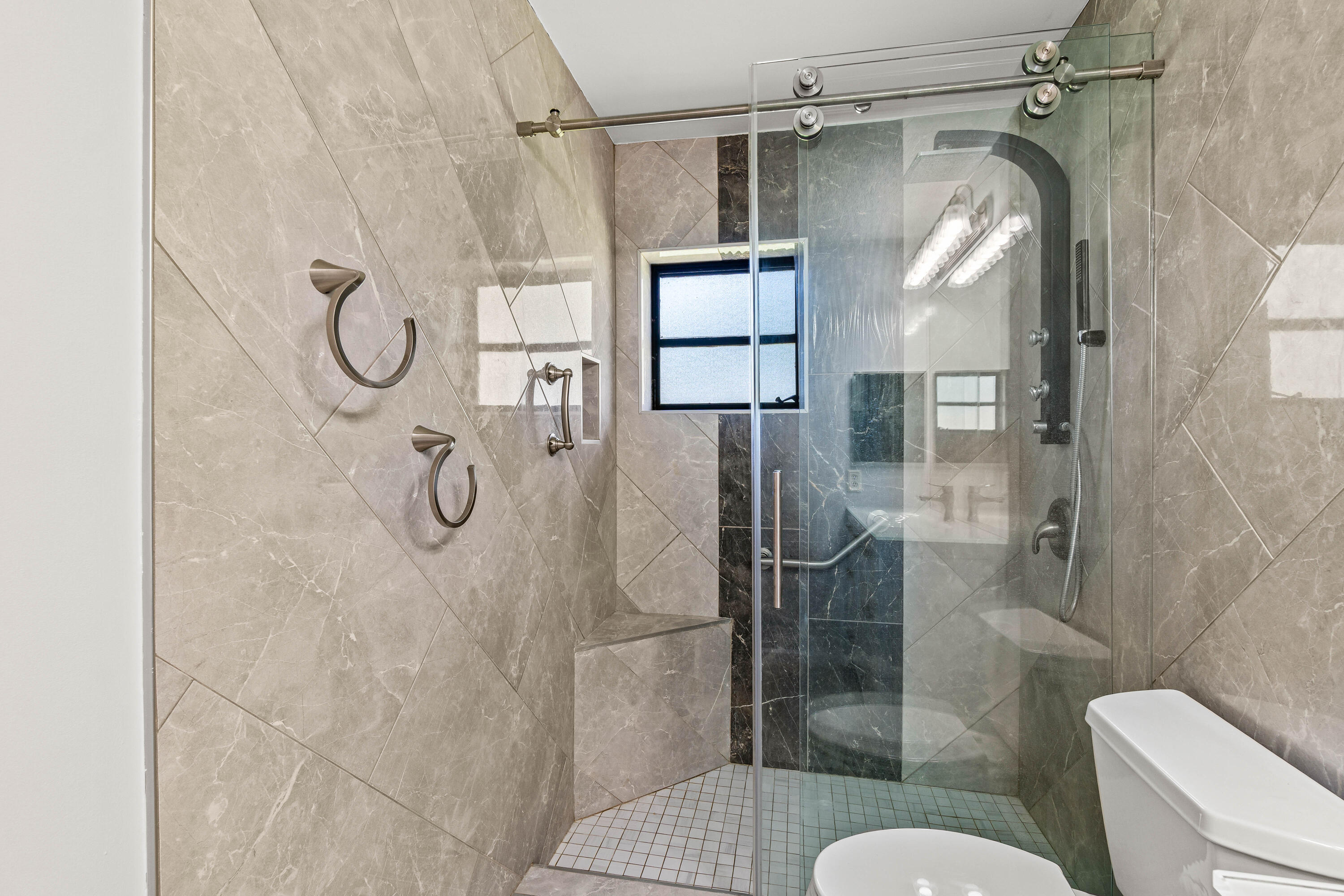 4897 Hawkwood Road, Unit A Boynton Beach, FL 33436 - Photo 15 of 25 Master Bathroom