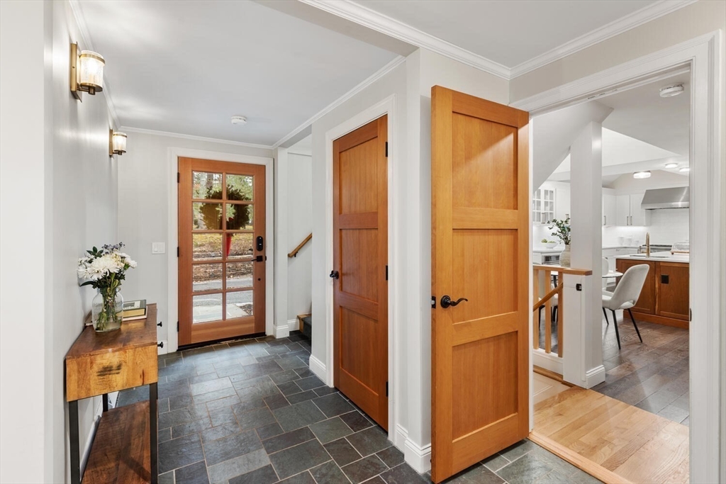 156 Cherry Brook Road Weston, MA 02493 - Photo 4 of 30 a view of a livingroom with furniture and a hallway