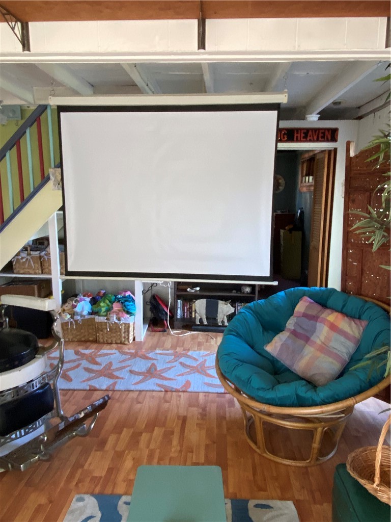 0 Beach Road Portsmouth, RI 02871 - Photo 12 of 46 Projection screen for movie nights in the living room.