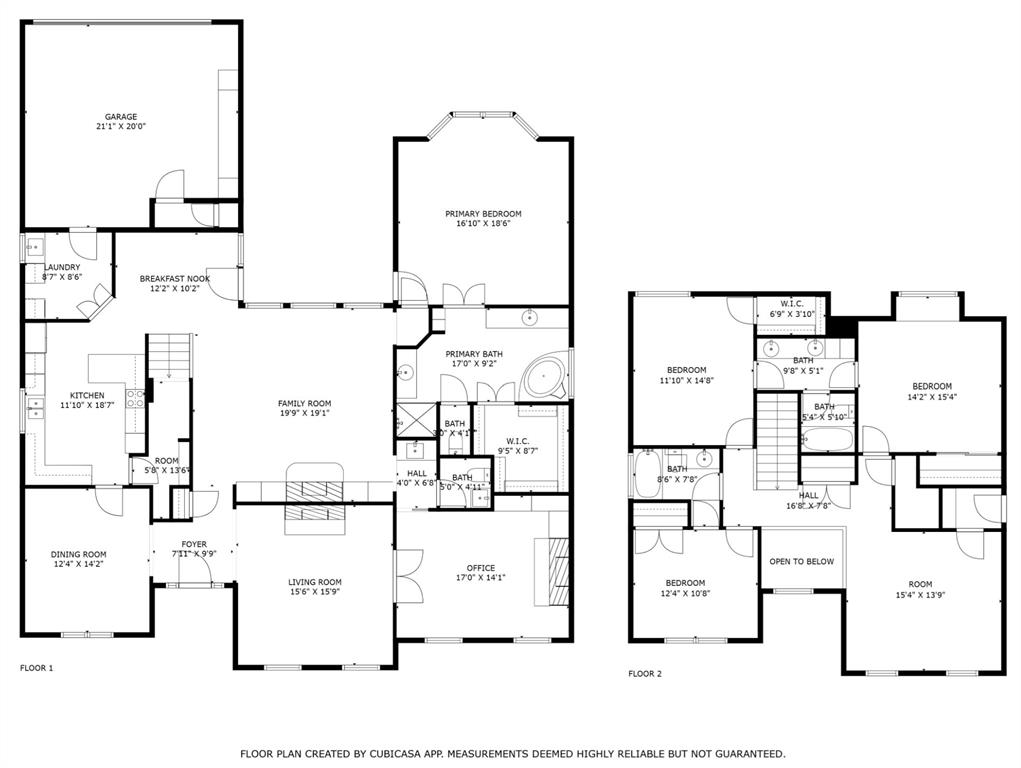 2604 Spring Lake Drive Richardson, TX 75082 - Photo 34 of 34 a picture of floor plan