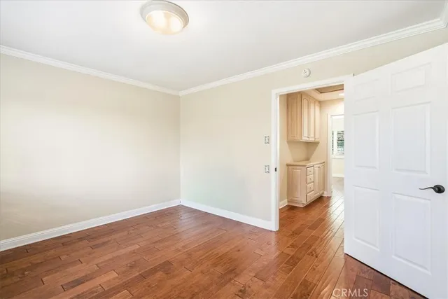 wooden floor in an empty room