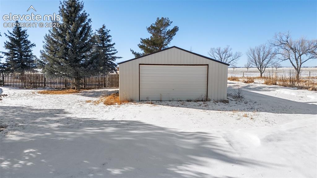 24760 Jones Road Calhan, CO 80808 - Photo 18 of 20 Additional 18x24 garage or workshop