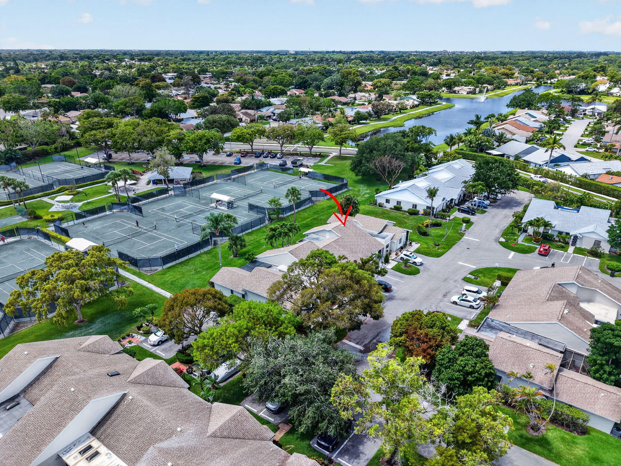 2360 Northwest 12th Street Delray Beach, FL 33445 - Photo 32 of 62 an aerial view of residential houses with outdoor space