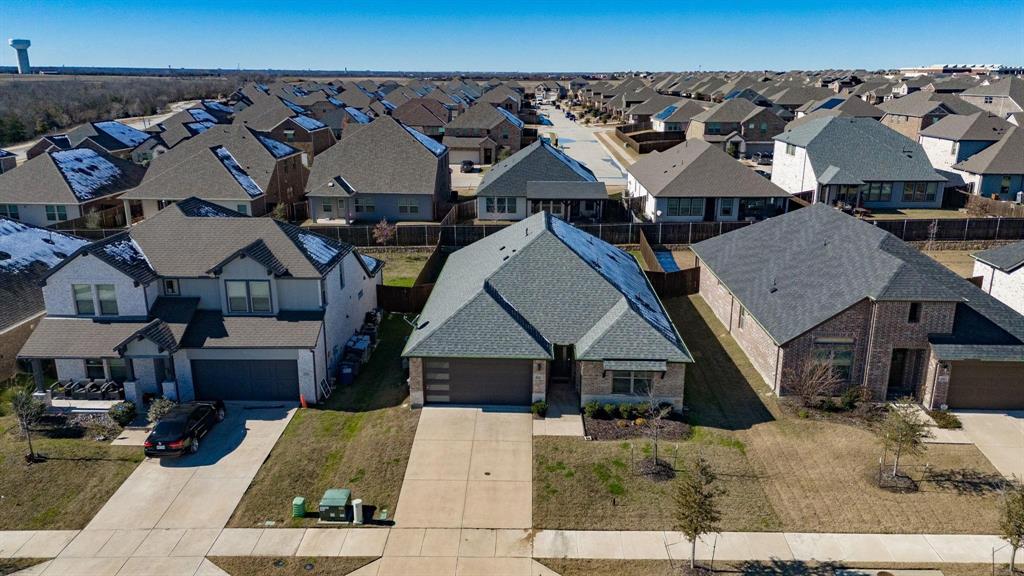 620 Shade Tree Way Princeton, TX 75407 - Photo 33 of 35 an aerial view of a house with swimming pool