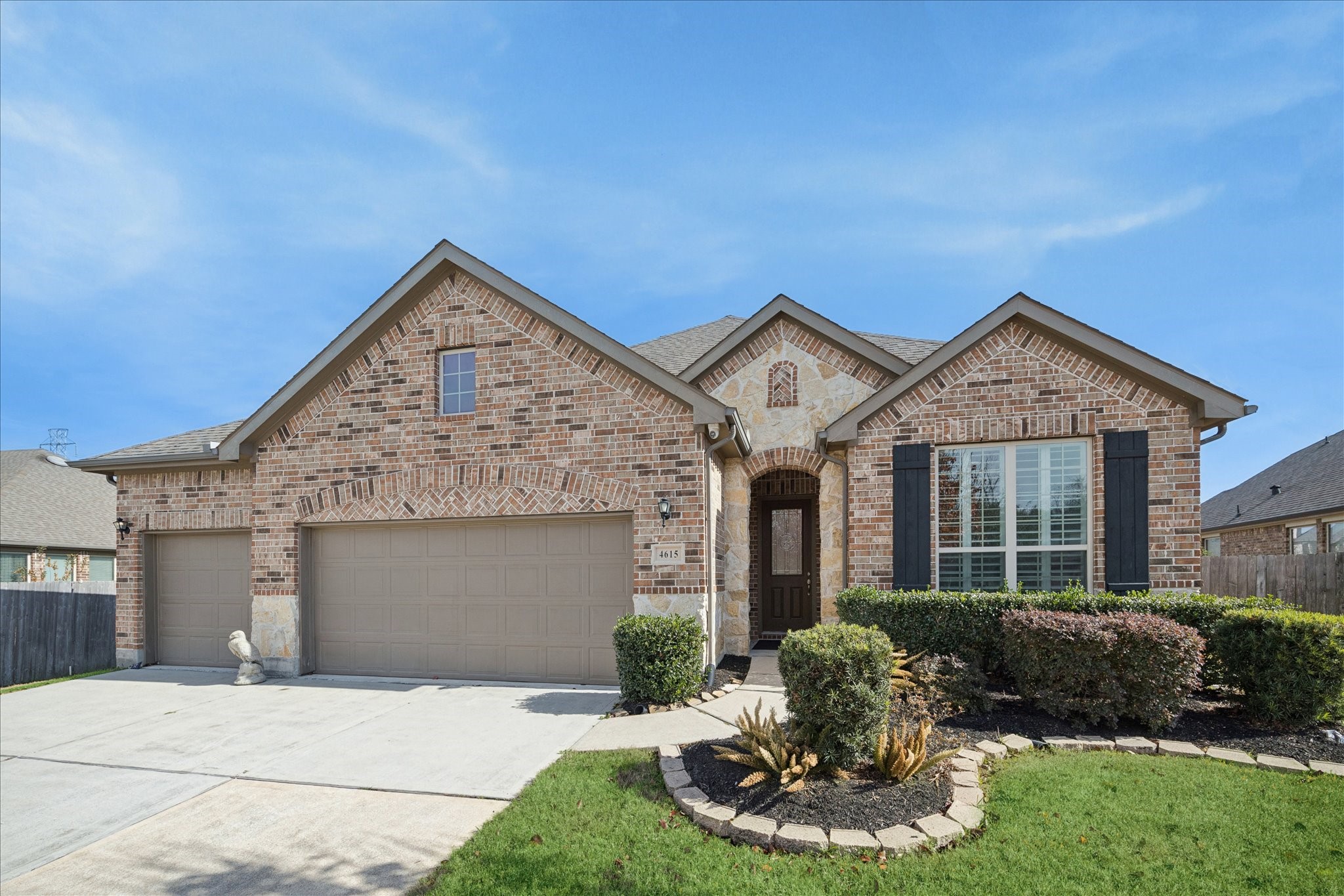 Welcome to your beautiful new 4 bedroom, 3 full bath one story home in Country Lake Estates Vilage.
