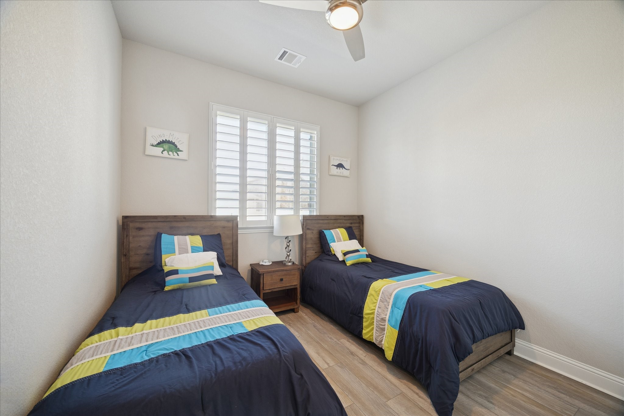 4615 Verbena Valley Way Spring, TX 77388 - Photo 19 of 25 Fourth bedroom currently holds two twin beds. These two bedrooms share a full bathroom.