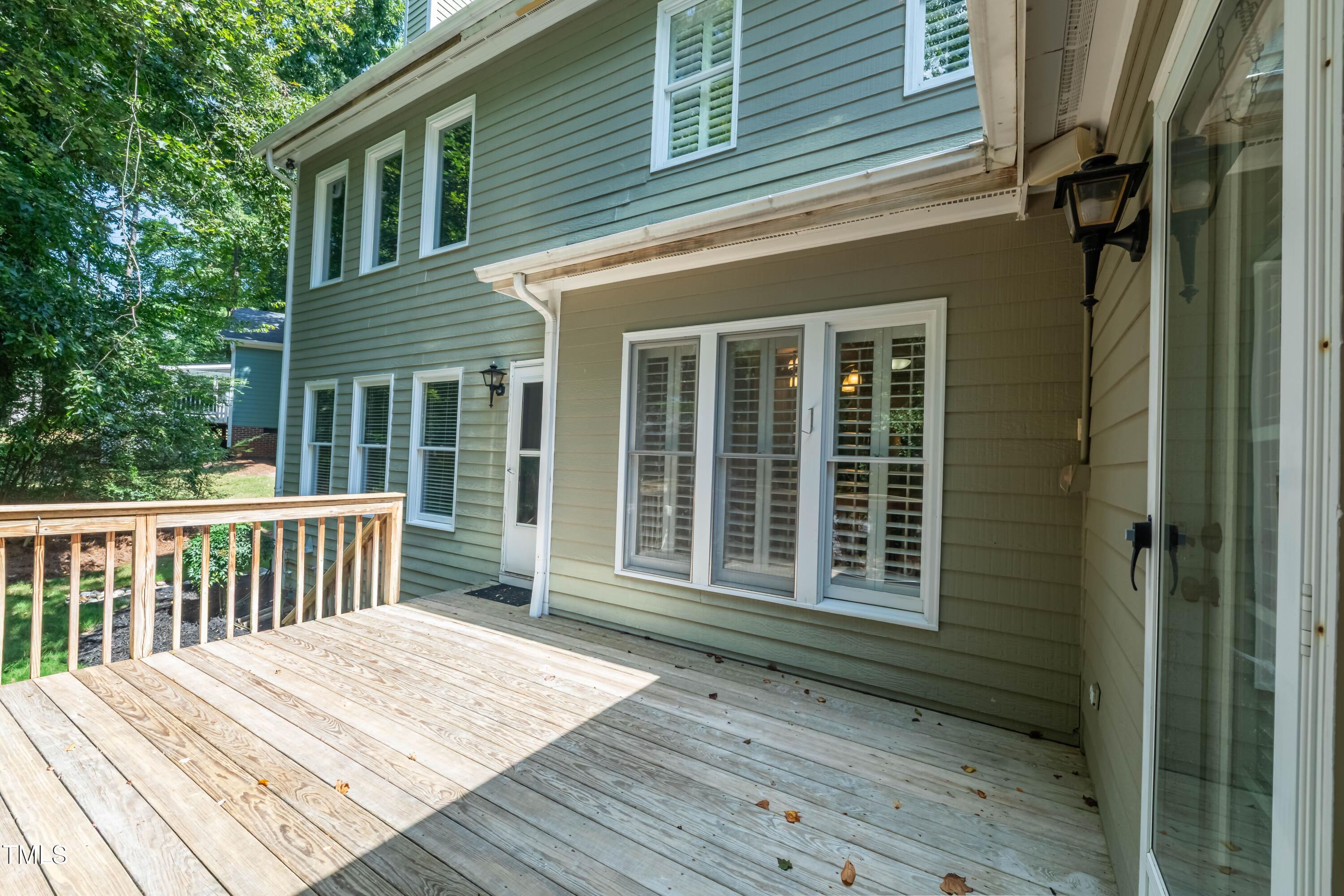 3009 Walton Heath Court Raleigh, NC 27612 - Photo 40 of 40 a view of a wooden deck