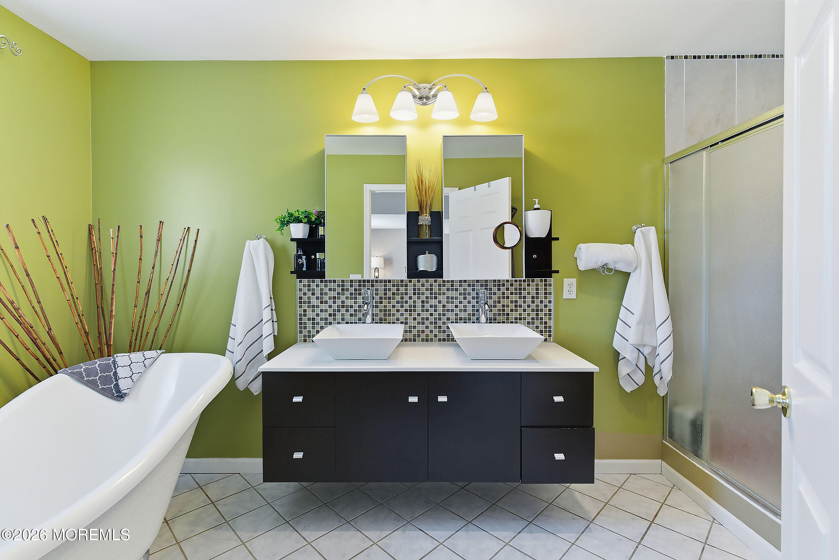 9 Kindling Way Jackson, NJ 08527 - Photo 21 of 33 a bathroom with a sink and a mirror