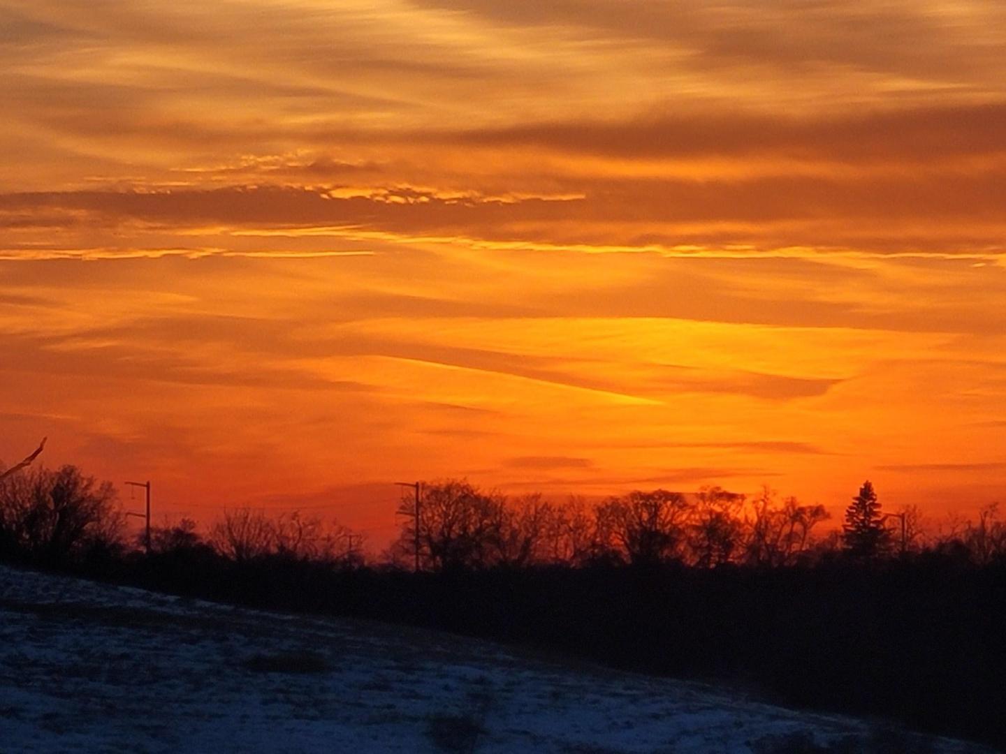 216 North Barry Road South Elgin, IL 60177 - Photo 32 of 50 a view of sunset