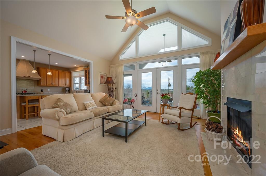 412 Hope Drive Rutherfordton, NC 28139 - Photo 6 of 35 a living room with furniture and a fireplace