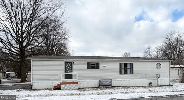 a side view of a house