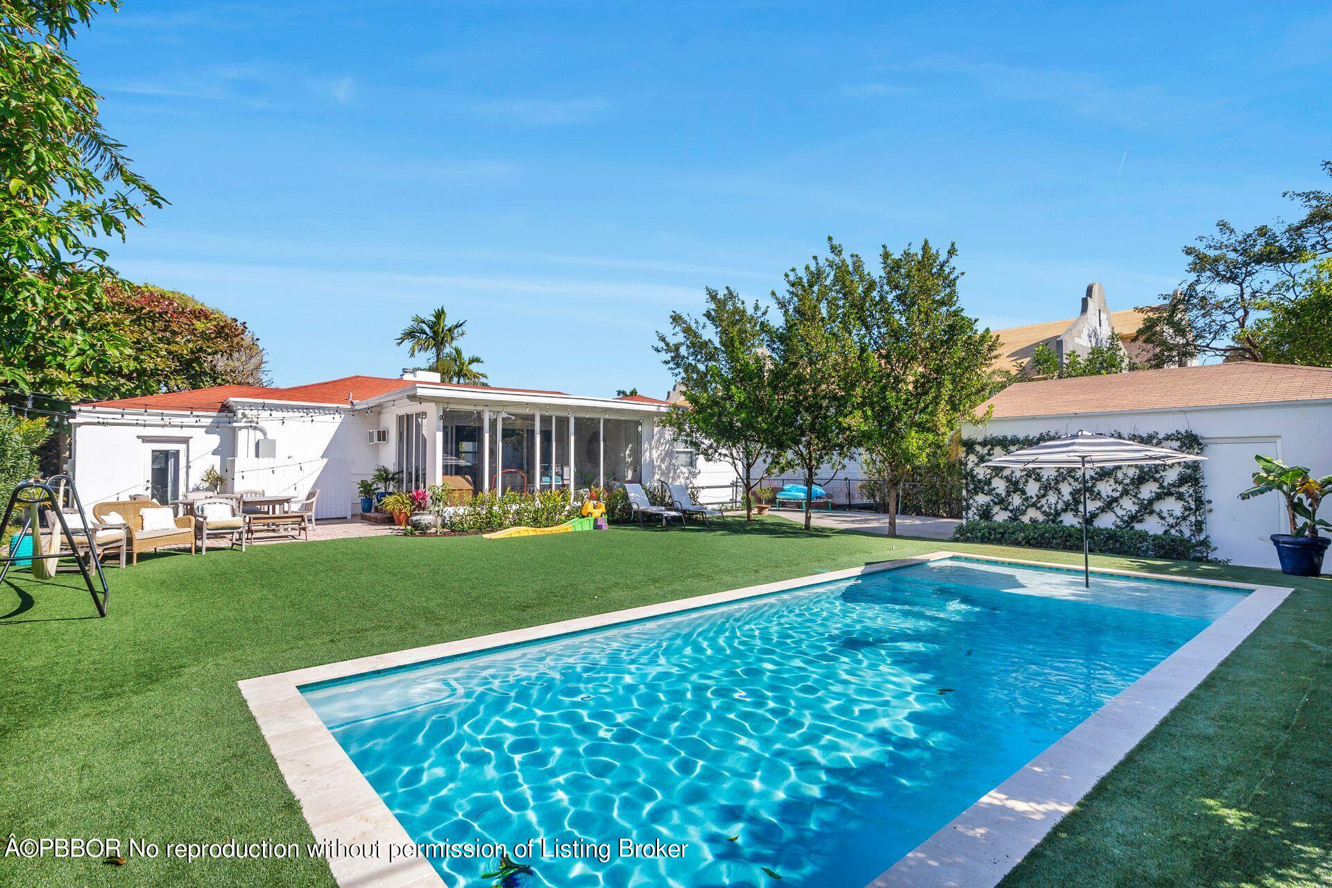 356 Potter Road West Palm Beach, FL 33405 - Photo 21 of 24 a view of a house with a big yard