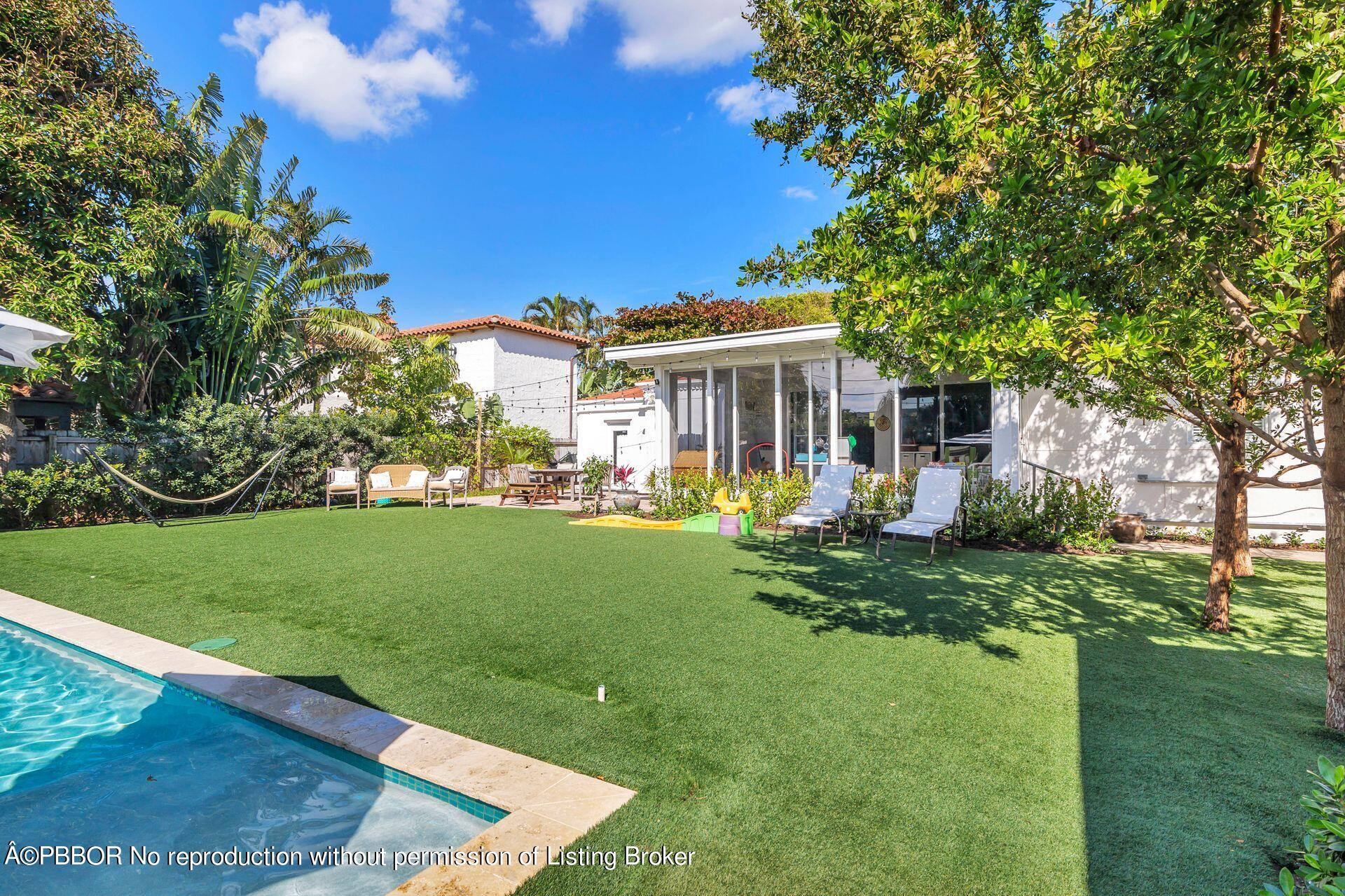 356 Potter Road West Palm Beach, FL 33405 - Photo 23 of 24 a view of a house with a back yard