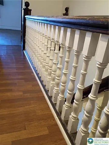 a view of wooden floor