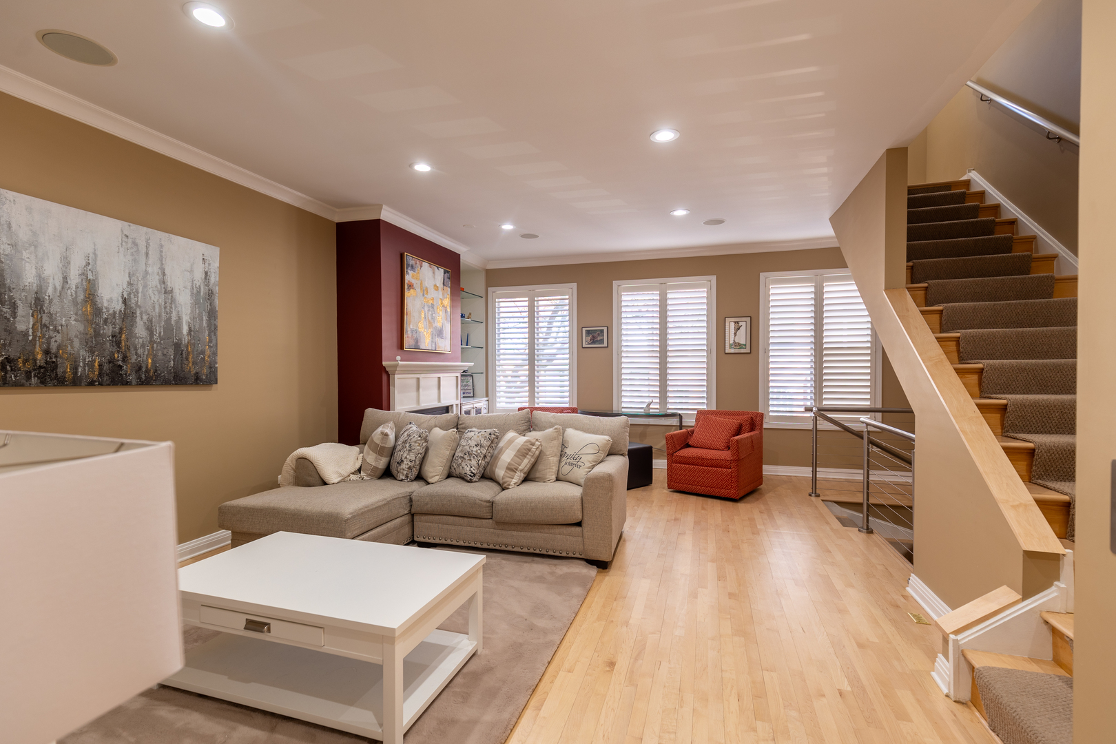 1125 West Monroe Street Chicago, IL 60607 - Photo 9 of 49 a living room with furniture and a large window