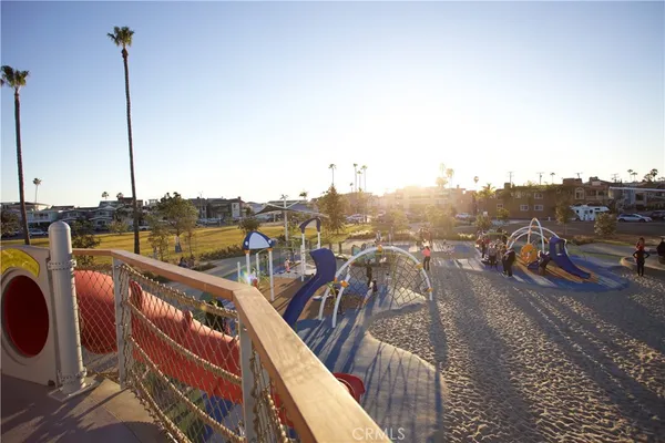 a view of a balcony with furniture