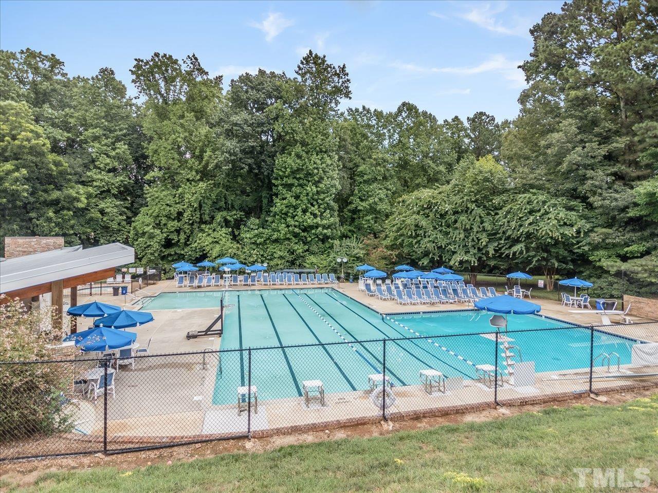2868 Wycliff Road Raleigh, NC 27607 - Photo 27 of 28 an aerial view of a house