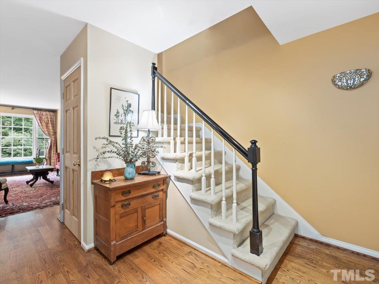 2868 Wycliff Road Raleigh, NC 27607 - Photo 4 of 28 a view of an entryway and livingroom