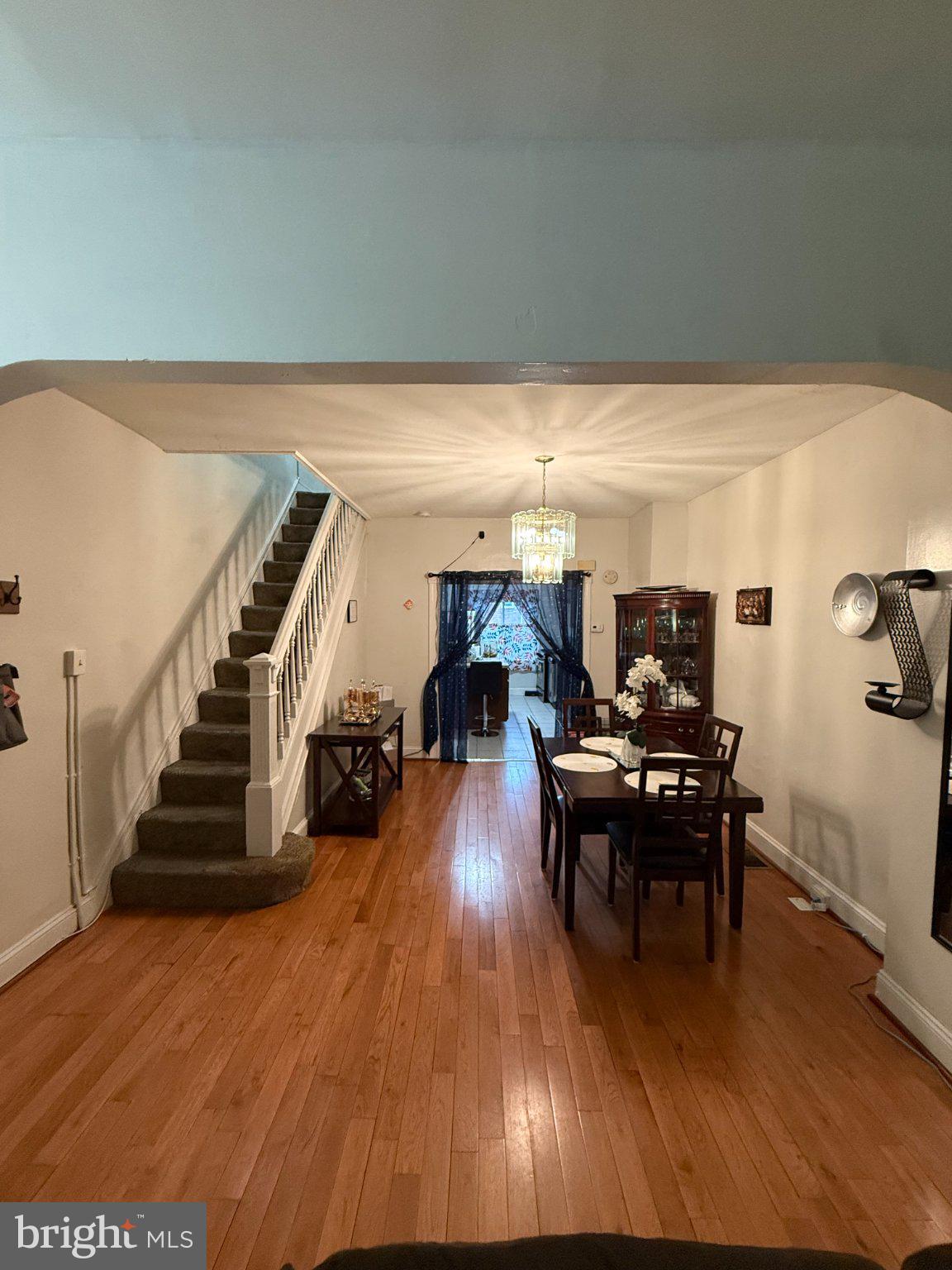 603 East 36th Street Baltimore, MD 21218 - Photo 9 of 28 Dining Area/staircase