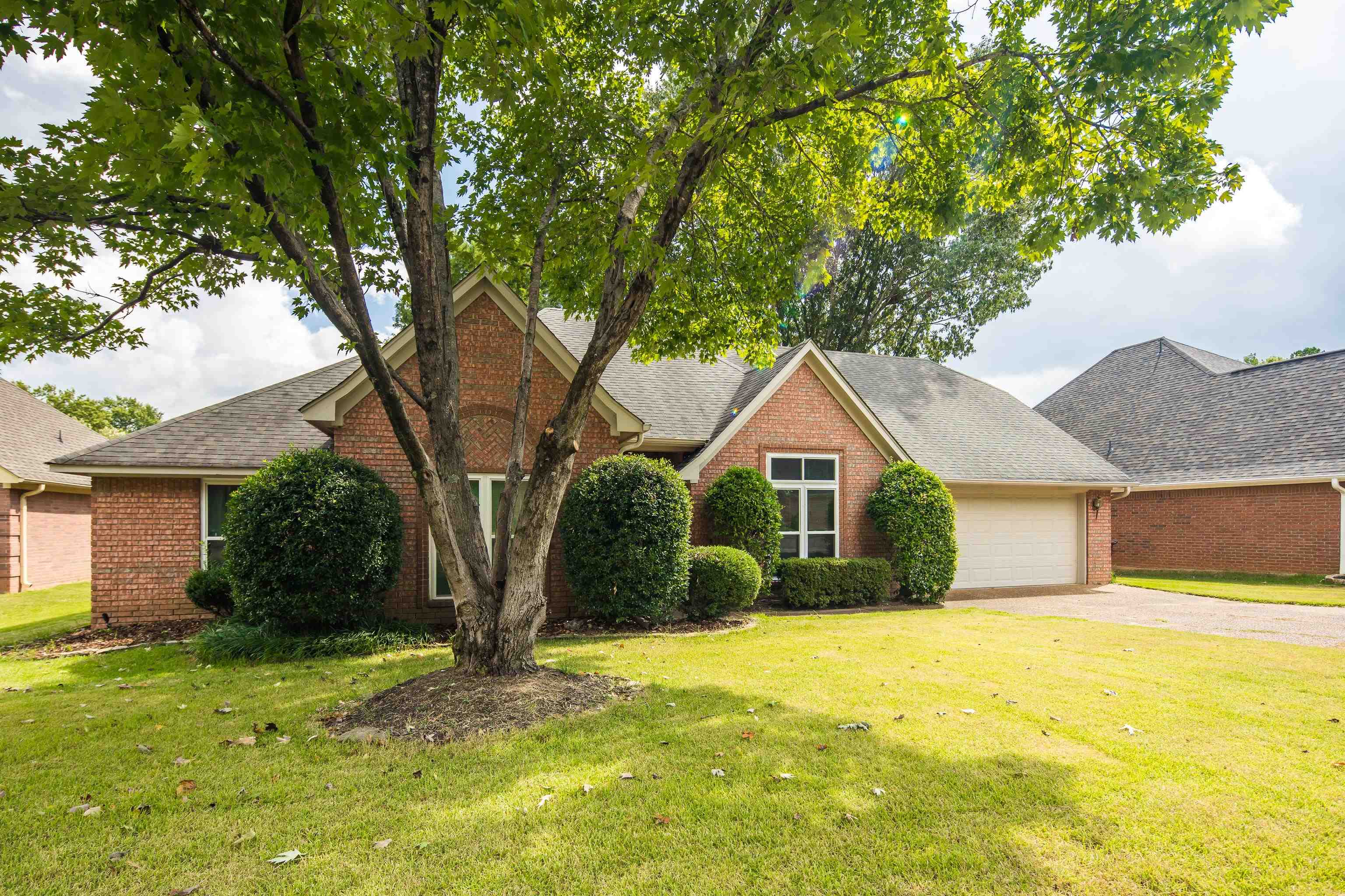 954 Wildbird Cove Collierville, TN 38017 - Photo 3 of 32 a front view of a house with a yard