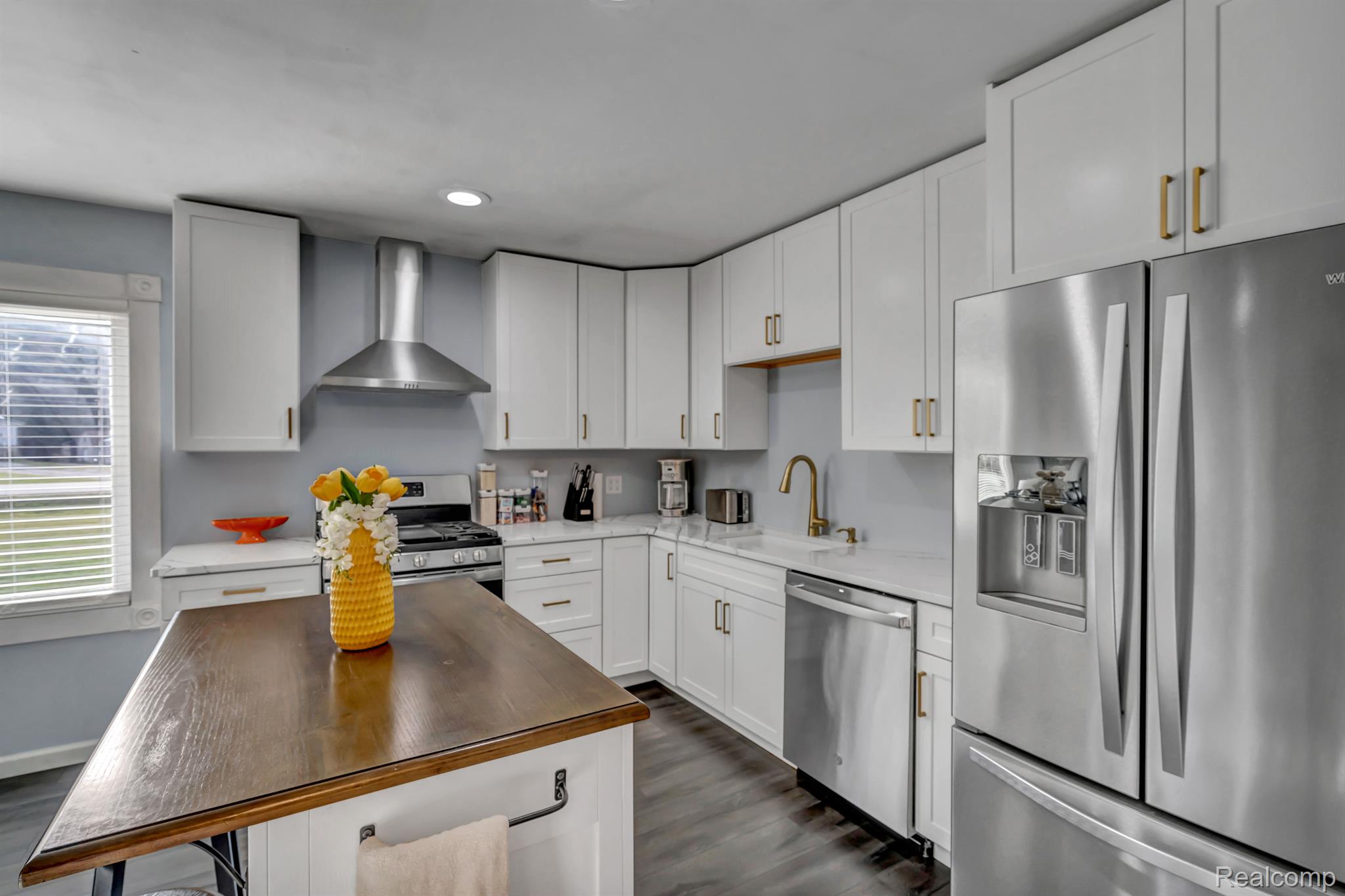 Stainless steel appliances are staying