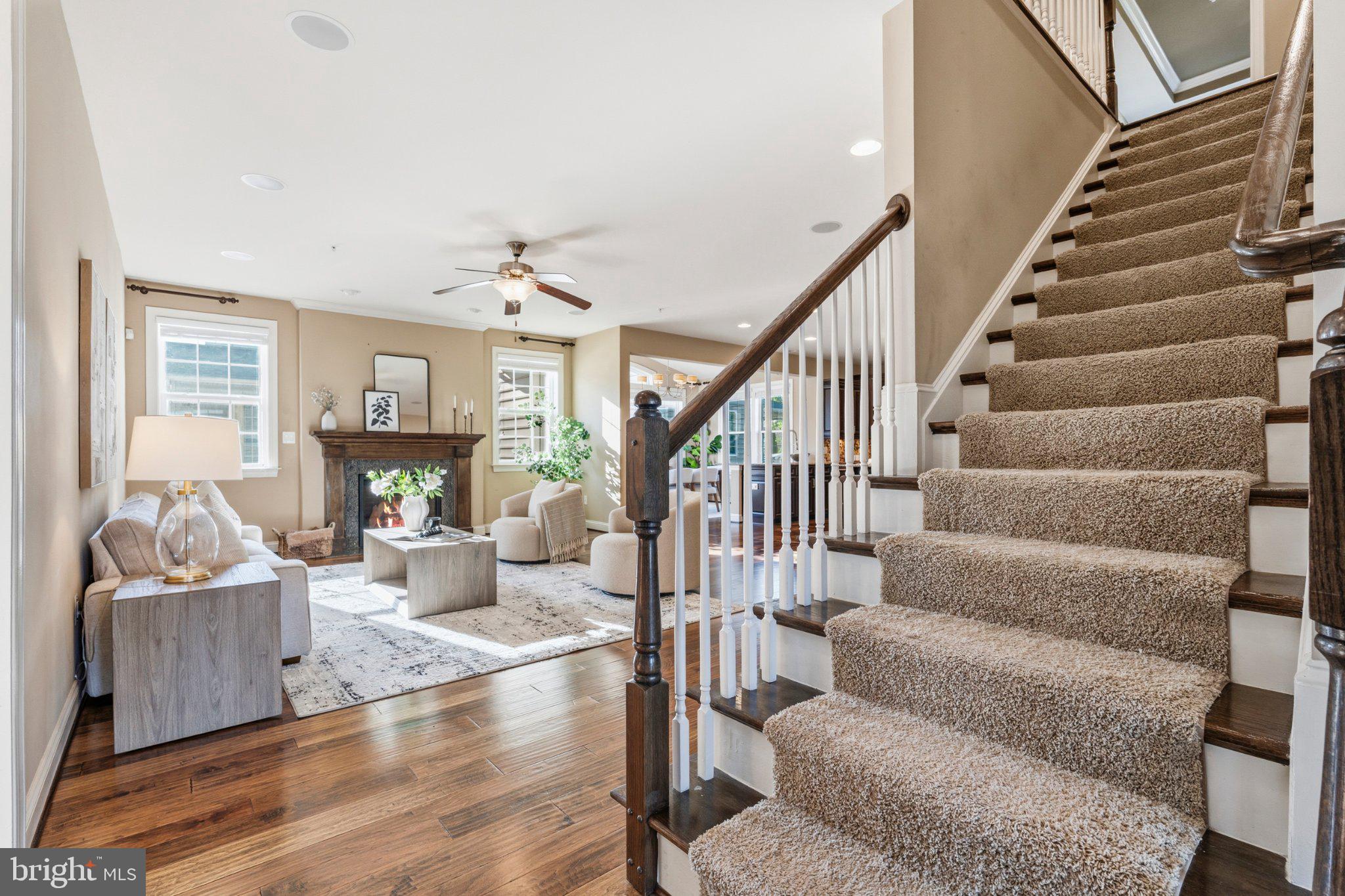 731 Holden Road Frederick, MD 21701 - Photo 14 of 78 Inviting entryway with elegant staircase.