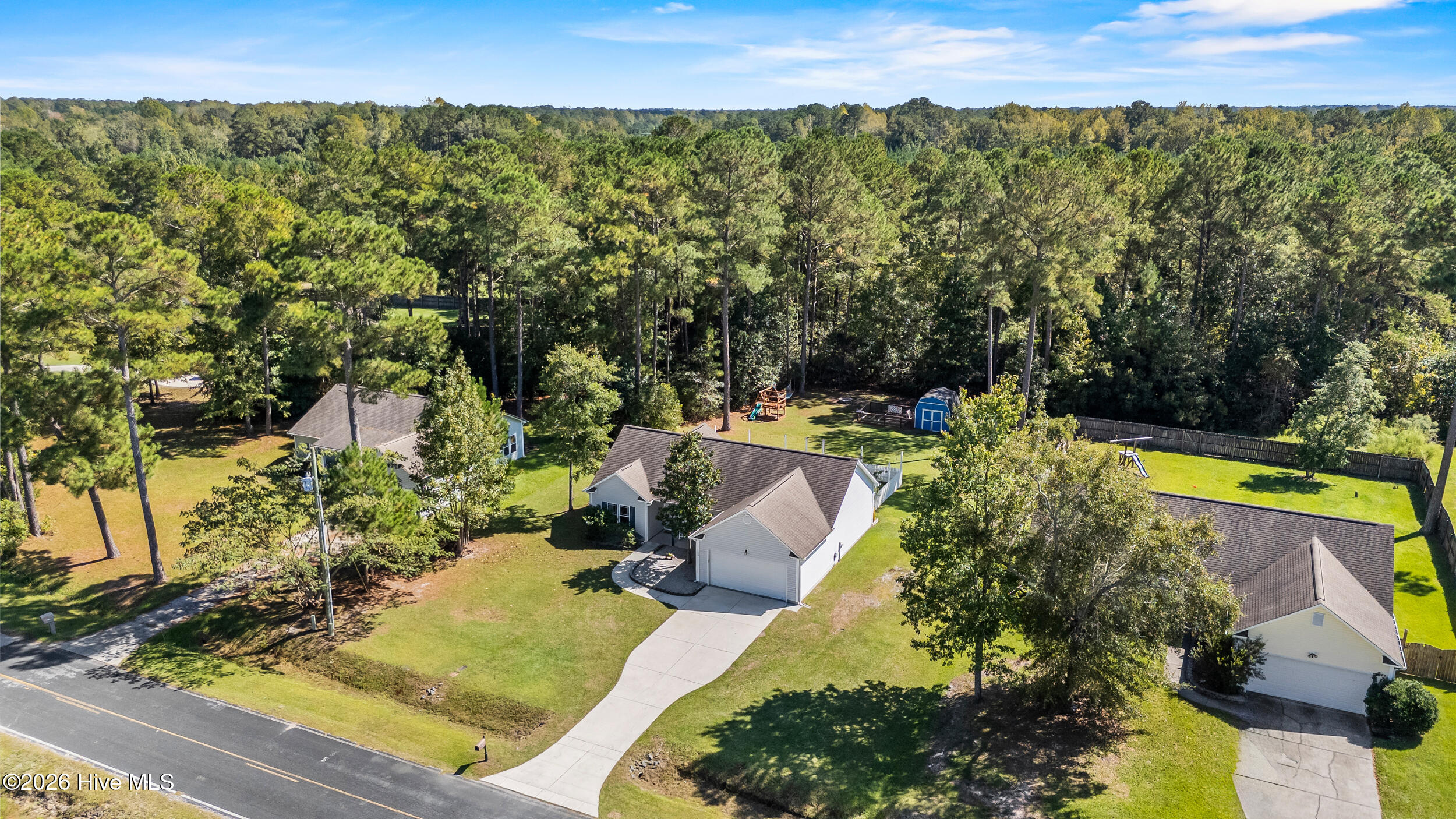 1003 Humphrey Road Jacksonville, NC 28540 - Photo 27 of 29 1003 Humphrey Road drone 2