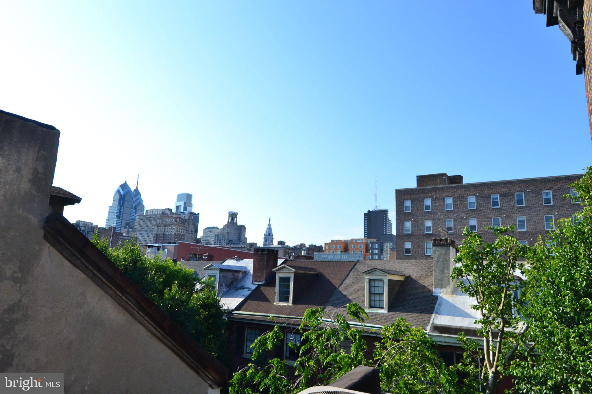 1010 Clinton Street, Unit 3M Philadelphia, PA 19107 - Photo 10 of 15 Urban skyline meets lush greenery.