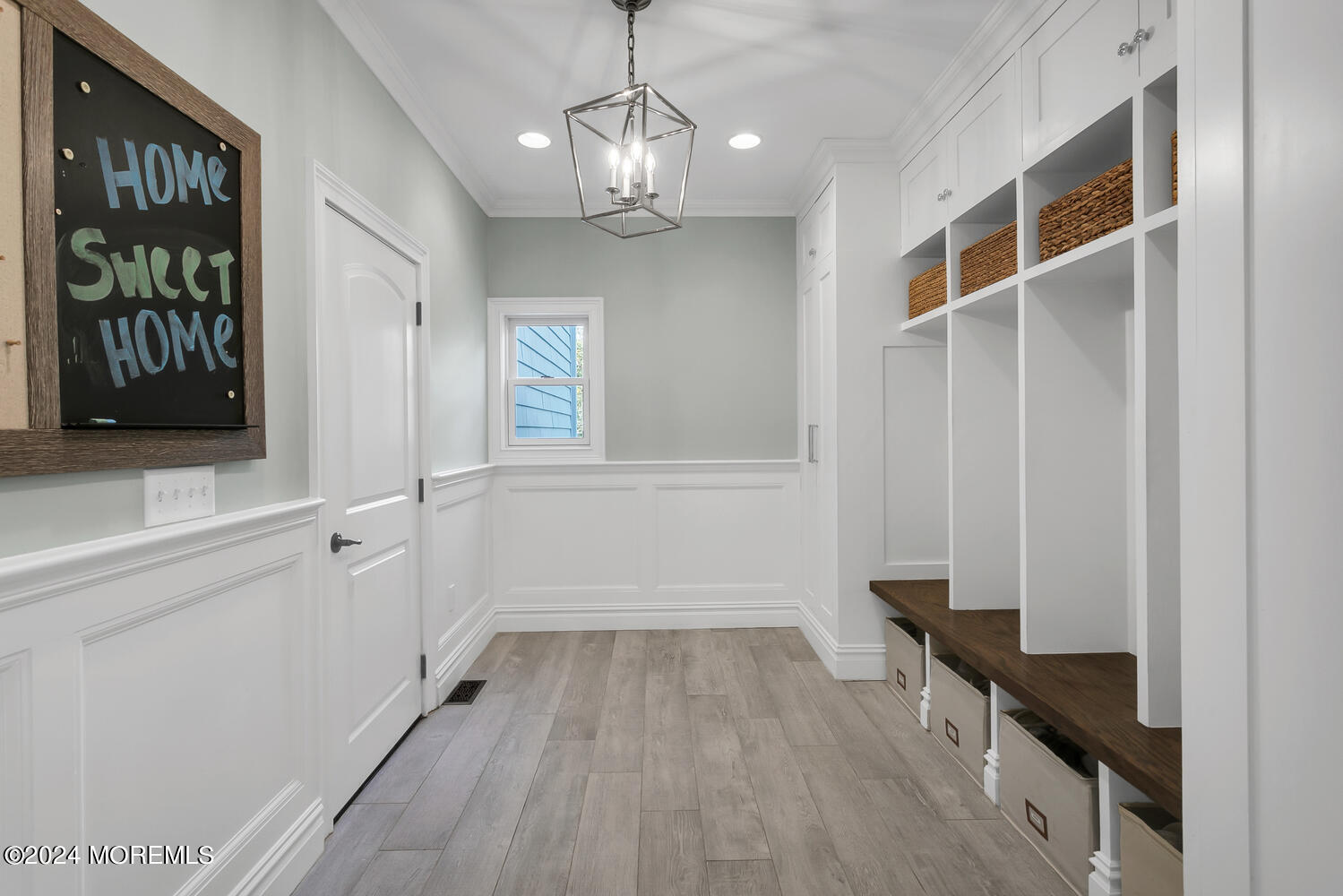 19 Old Phalanx Road Lincroft, NJ 07738 - Photo 20 of 68 a view of empty room with wooden floor and fan