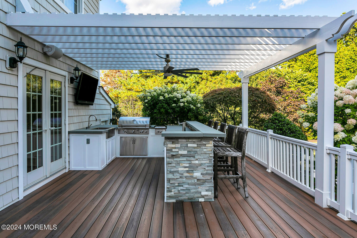 19 Old Phalanx Road Lincroft, NJ 07738 - Photo 44 of 68 Outdoor Kitchen