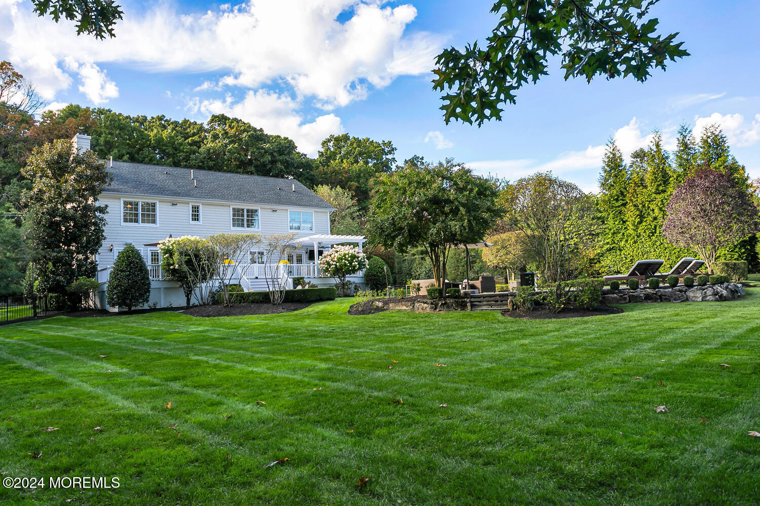19 Old Phalanx Road Lincroft, NJ 07738 - Photo 57 of 68 a view of a house with backyard