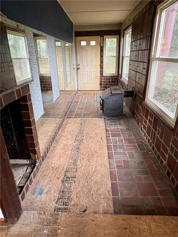 589 Hookstown Grade Road Coraopolis, PA 15108 - Photo 7 of 17 Entry has a wood stove