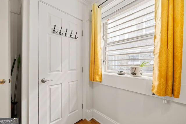 a view of front door