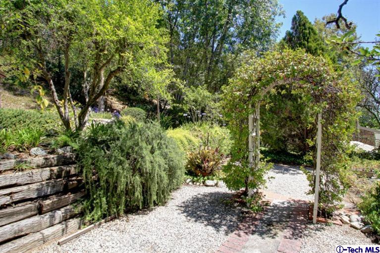 494 California Terrace Pasadena, CA 91105 - Photo 24 of 25 a view of backyard with outdoor space