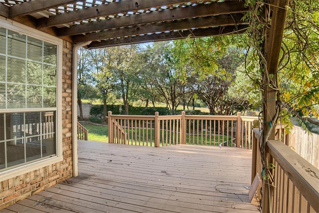 3404 Oxsheer Drive Austin, TX 78732 - Photo 14 of 15 a view of porch with wooden floor