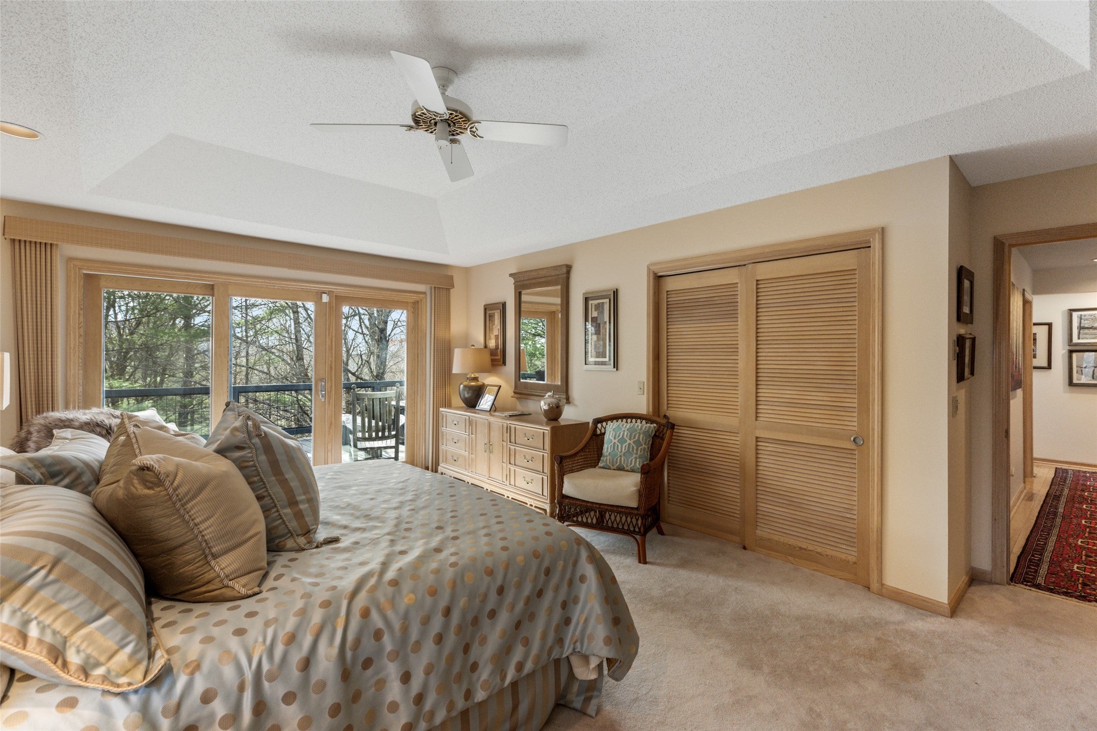 15 Bonnevista Road Highlands, NC 28741 - Photo 51 of 96 Main Level Guest Bedroom Two with Private Access to Deck