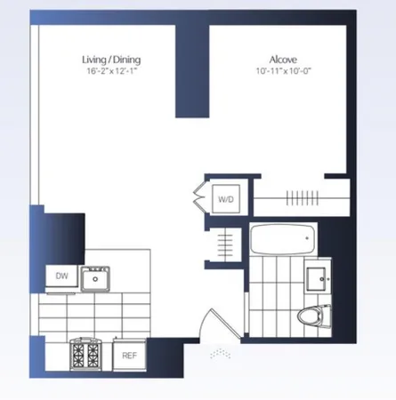 $5,145 | 555 West 38th Street, Unit 717 | Hudson Yards